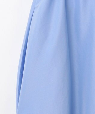 GRACE CONTINENTAL ライトタフタドレス ブルー