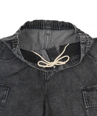 WEGO 2WAYマルチデニムカーゴパンツ デニムブラックソノタ