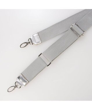 UNBILLION VERYコラボ ペルケ perche / リボンハンドル2WAYバケツショルダーバッグ シルバー