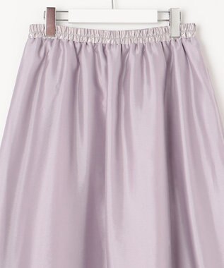 Feroux 【セットアイテム】ケーブルニット×オーガンジースカート ラベンダー系