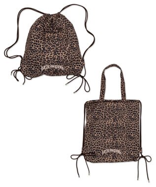 WEGO 【ユニセックス着用ITEM】2WAYトートバッグ 柄2