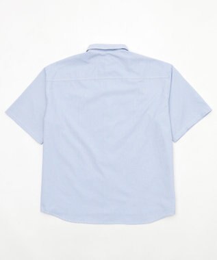 WEGO 【ユニセックス着用ITEM】オックスフォードダメージアップリケシャツ（SS） ブルーストライプ