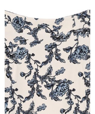 earth music&ecology バックレースアップスカート Ecru