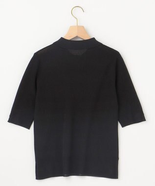 組曲 S シア－ニットポロ ブラック系