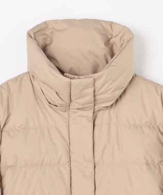 ANY L 【フード取り外し可能】楽映えリッチロング丈ダウン ベージュ