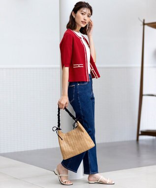 ANY SIS シャーリングサマー バッグ ベージュ