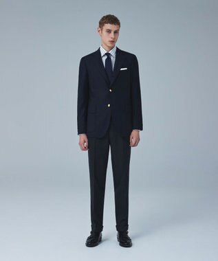 J.PRESS MEN ロロピアーナ365ハイグレードブレザー / New Authentic-Fit ネイビー系