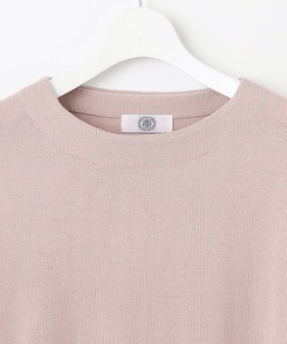 J.PRESS LADIES CLEAR LIGHT WOOL ボートネック ニット ベージュ系