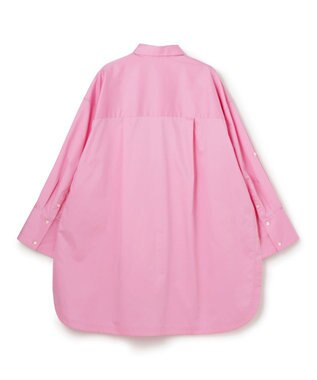 uncrave コットンクロスプレーン BIGシャツ ピンク