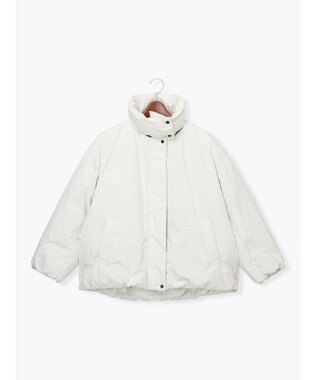 Te chichi スタンドカラーショートダウンジャケット オフホワイト