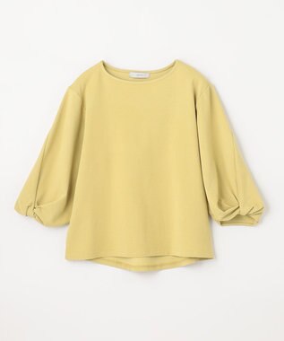 ANY ツイストスリーブ トップス イエロー