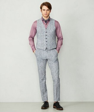 JOSEPH ABBOUD 【キングサイズ】ライトウェーブ ベスト ライトグレー系