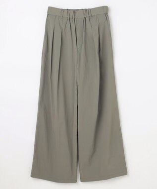 ANY L 撥水ナイロンタックパンツ カーキ