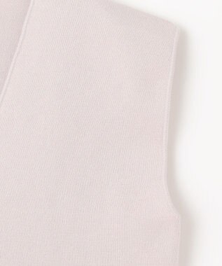 ANY 【洗濯機可】Ｖネックニットベスト サンドベージュ