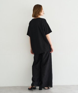 YECCA VECCA 【UVカット】フォトプリントTee Black