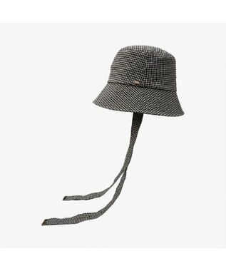 林八百吉商店 un chapeau　ひも付きチェックハット