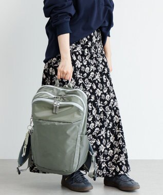 ACE BAGS & LUGGAGE W&.Day/Night モルテルン ラウンドリュック A4サイズ 14.0インチPC収納 20492 ダブルアンド セージグレー