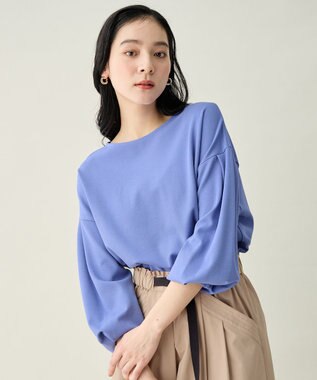 ANY タックスリーブプルオーバー ブルー