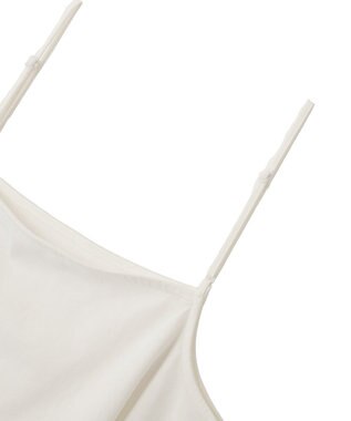 Green Parks 裾レースイレヘムキャミ White