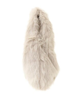 Green Parks ａｎｄｍｉｋｋａ　２ｗａｙキラキラファーミニバッグ Ivory