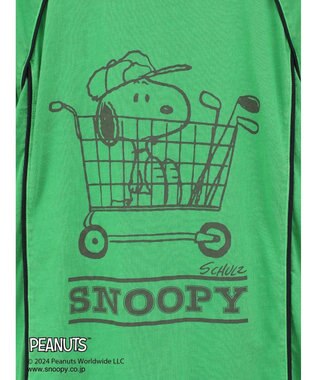 CRAFT STANDARD BOUTIQUE 【ユニセックス】PEANUTS/スヌーピー 切り替えTシャツ Green