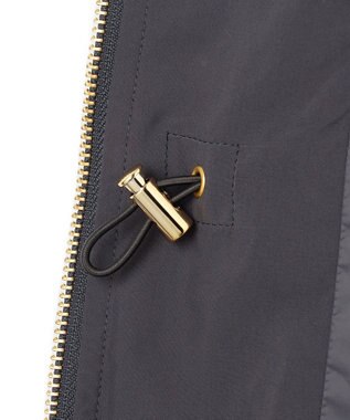 UNFILO 【TAION×UNFILO 】フード付きジレ チャコール