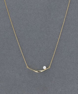 Phoebe 【金属アレルギー対応】スライヴパールネックレス　ゴールド/全長:43～46cm/ニッケルフリー ゴールド