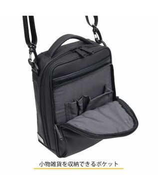 ACE BAGS & LUGGAGE ace. フレックスライトコート ショルダーバッグ 高強度PU加工生地 3L 68232 エース ブラック