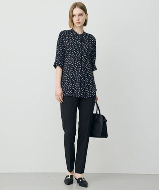 ICB 【先行予約】 レーヨンライクトロ スティックパンツ チャコール