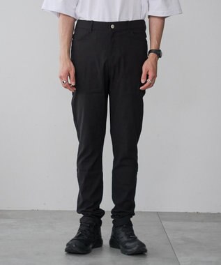 WEGO 【新色ブラックソノタは接触冷感/ユニセックス着用ITEM/ストレッチ/SMLXLサイズ展開】スキニーパンツ ブラック