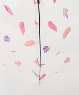 ANY SIS 【WEB限定】フラワープラスチック アンブレラ ピンク