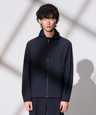 JOSEPH HOMME 【WEB限定】【新素材 / 新型】サマーヴェールストレッチ　フード付きブルゾン ネイビー系