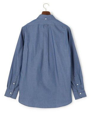 J.PRESS MEN 【WEB・一部店舗限定】オーガニックコットンデニム シャツ/B.D. サックスブルー系