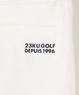 23区GOLF 【MEN】ウエストにジャストフィット ウエストムーブ パンツ 選べる5色展開 ホワイト系
