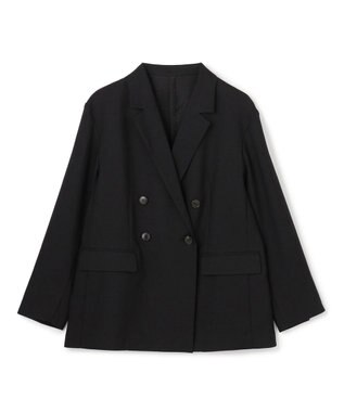 UNFILO 【セットアップ着用可】TENNEN TOUCH ダブルブレスト ジャケット ブラック