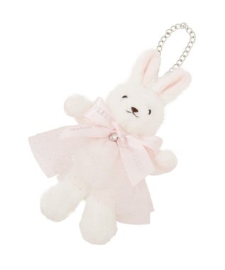 Maison de FLEUR ラメチュールラビットチャーム White
