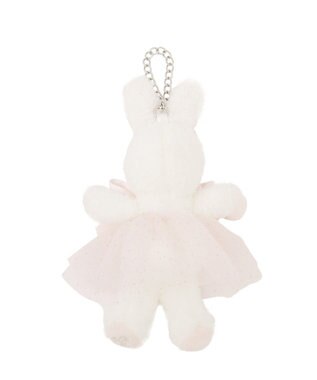 Maison de FLEUR ラメチュールラビットチャーム White