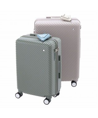 ACE BAGS & LUGGAGE 【雑誌掲載】 W&.Day Night HaNT コラボ スーツケース 機内持ち込み 30L 05101 ダブルアンドデイナイト ハント モスグリーン