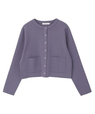 AMERICAN HOLIC バイパチリングドットニットカーディガン Purple