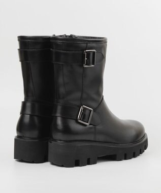 BONTRE 【BONTRE/ボントレ】エンジニアミドルブーツ/41701-UA ブラック