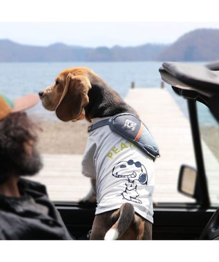 PET PARADISE スヌーピー ジョークール お揃い Ｔシャツ 《イエロー  / ホワイト /  ピンク》 小型犬 ホワイト