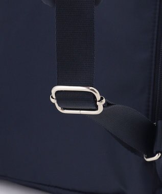 ICB 【新仕様・A4サイズ収納可・容量約14L】8ポケットナイロンリュック ネイビー