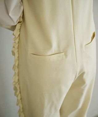 #Newans 【洗濯機可能/ストレッチ】ホイップクリームオールインワン ホワイト