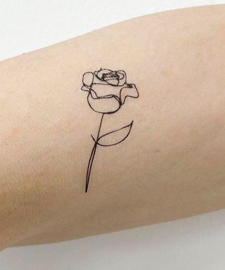  シンプルモチーフタトゥーシールA