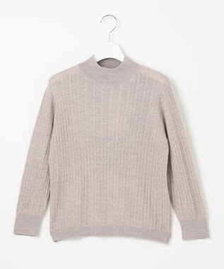 J.PRESS LADIES 【洗える】KNIT BASIC ハイネック ニット ベージュ系