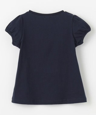 ANY KIDS ネックレス モチーフ Tシャツ ネイビー（トゥシューズ）