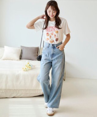 WEGO 【SMサイズ展開】グラフィックTシャツ 柄2