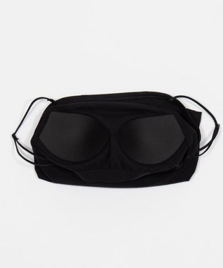 WEGO 【カップ付き】なちゅ盛れ2WAYカップインショートキャミ ブラック