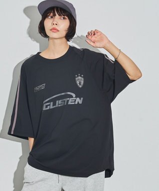 WEGO 【ユニセックス着用ITEM/MLサイズ展開】ゲームロゴスリーブラインT ブラック