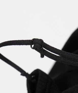 WEGO 【カップ付き】なちゅ盛れ2WAYカップインショートキャミ ブラック